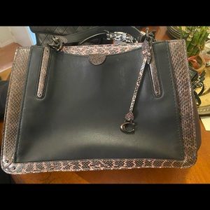 NWOT Coach Approx 17” long by 10” tall, 6” wide. Structured. Beautiful shape